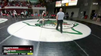 114 lbs Round 1 (8 Team) - Crickette Morris, Canyon vs Ireland Waite, Gunter