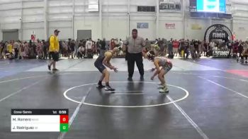 95 lbs Consolation - Michael Romero, Winslow Wrestling vs Joshua Rodriguez, Shamrocks Elite