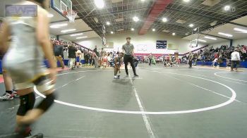 61 lbs Consi Of 8 #2 - Jaxon Couffer, Keystone Wrestling Club vs Lloyd Gregston, Bartlesville Wrestling Club