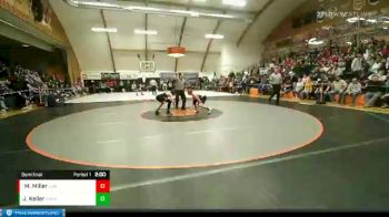 106 lbs Semifinal - Michael Miller, Illinois Valley vs Jonavin Keller, Oakridge