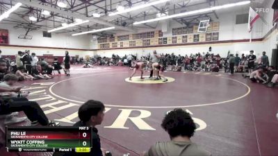 157 lbs Cons. Round 4 - Phu Le, Sacramento City College vs Wyatt Coffing, Sacramento City College