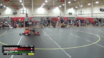 56/59 Round 3 - Elijah Burgoon, East Kansas Eagles vs Owen Spink (56), Nebraska Boyz