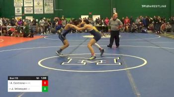 113 lbs Prelims - Angelo Centrone, Mahopac vs Jafet Velasquez, Long Beach