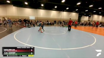 125 lbs Cons. Semi - Alec Sonnier, AllStar Wrestling Club vs Haolong Cai, Best Trained Wrestling