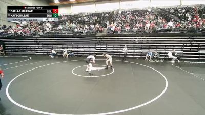 4A 138 lbs Quarterfinal - Dallas Millsap, Desert Hills vs Kayson Leak, Sky View