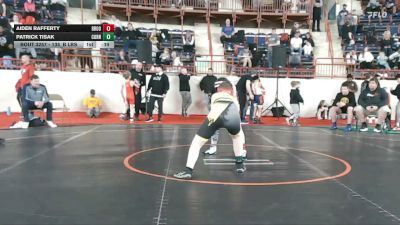 135_B lbs Semifinal - Aiden Rafferty, Brookville vs Patrick Tisak, Cornell