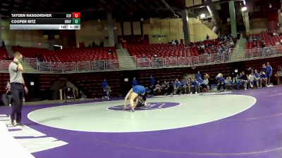 144 lbs Round 1 (16 Team) - Tayden Rasgorshek, Seward vs Cooper Ritz, Kearney