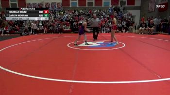 105 lbs Cons. Semi - Isabelle Goltz, South Winneshiek vs Carlyn McGraw, Alburnett