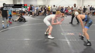 106 lbs Round 3 (4 Team) - Will Hughes, RWA Blue vs William Ashley, Reverence United White