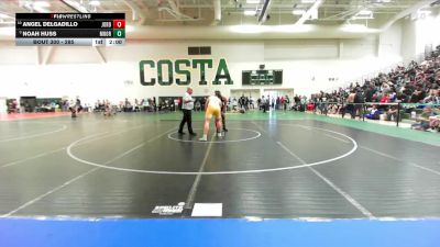 285 lbs Champ. Round 2 - Noah Huss, Moorpark vs Angel Delgadillo, Jordan