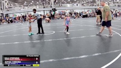 57 lbs Placement (4 Team) - Sophia Cordoba, Cordoba Trained vs Kala Stephens, Kraken Dream Crushers