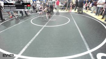 61 lbs Rr Rnd 3 - Koen Thurman, Sperry Wrestling Club vs Hudson Harber, Berryhill Wrestling Club