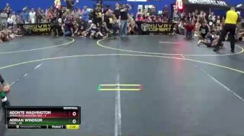 96 lbs Semis & 1st Wrestleback (8 Team) - Adrian Windsor, POWA vs Adonte Washington, American Gladiators-Red