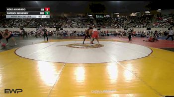 200 lbs Quarterfinal - Kole Alvarado, Raw Wrestling Club vs Patrick McHenry, Broken Arrow