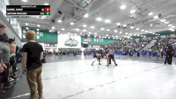 126 lbs Champ. Round 1 - Daniel Assis, Beverly Hills vs Arthur Paulino, Yucca Valley