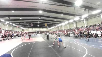 88 lbs Consolation - Adlee White, Mancos Bluejays vs Sage Renaud, No Team