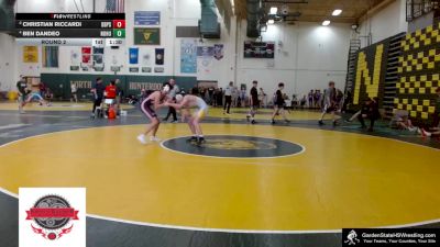 138C Round 2 - Christian Riccardi, Don Bosco Prep School vs Ben Dandeo, North Hunterdon