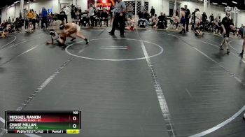 100 lbs Semis (4 Team) - Michael Rankin, Mat Warriors Black vs Chase Millan, Mat Warriors Red