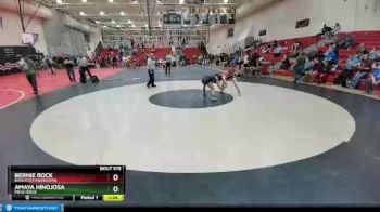 105 Girls 1st Place Match - Bernie Rock, Brighton Highschool vs Amaya Hinojosa, Mesa Ridge