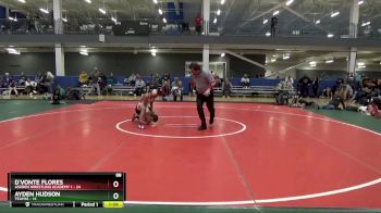 88 lbs Round 2 (16 Team) - D`Vonte Flores, Askren Wrestling Academy 1 vs Ayden Hudson, TEAM16