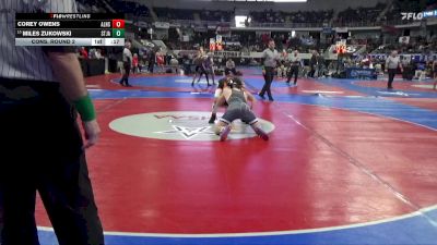 1A-4A 150 Cons. Round 2 - Miles Zukowski, St James vs Corey Owens, Alexandria HS