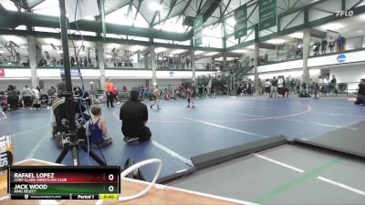 58-62 lbs Semifinal - Rafael Lopez, Cory Clark Wrestling Club vs Jack Wood, King Select