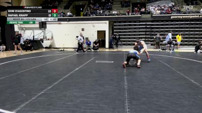 174 lbs Consi Of 8 #1 - Dom D'Agostino, Long Island University vs Rafael Knapp, University At Buffalo
