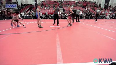 75 lbs Final - Creek Cassity, Barnsdall Youth Wrestling vs Grayson Wolf, Wolfpak Wrestling