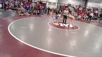 110 lbs Cons. Round 3 - Kennedi Blevins, Lingle-Ft. Laramie/Southeast vs Kaylee Weber, Wheatland