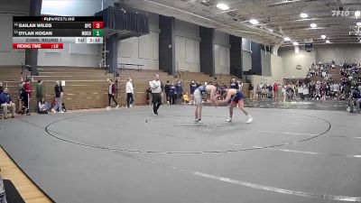 165 lbs Cons. Round 1 - Gailan Wilds, Brewton-Parker College vs Dylan Hogan, Montreat College
