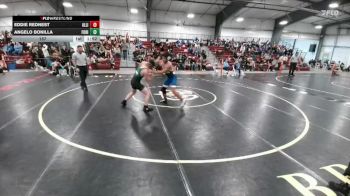 157 lbs Round 2 (16 Team) - Eddie RedNest, Alliance vs Angelo Bonilla, Fossil Ridge