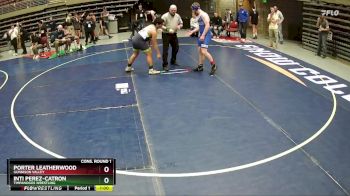 175 lbs Cons. Round 1 - Inti Perez-Catron, Timpanogos Wrestling vs Porter Leatherwood, Gunnison Valley