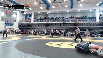 144 lbs 1st Place Match - Drew Aigler, Columbian vs Max Beck, St. John Jesuit