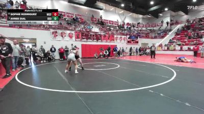 HS 145 lbs Champ. Round 2 - Sophie Rodriguez, WESTMOORE vs Avree Dial, DEL CITY