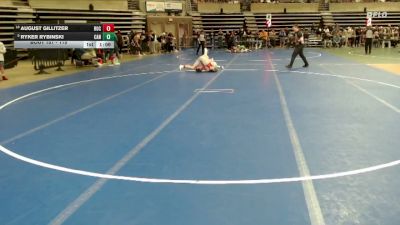 115 lbs Cons. Round 1 - August Gillitzer, Rocori vs Ryker Rybinski, Canby