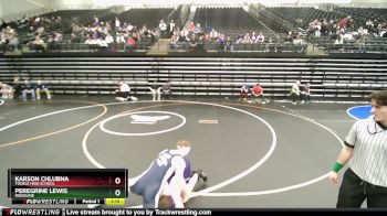 178 lbs Champ. Round 1 - Peregrine Lewis, Ridgeline vs Karson Chlubna, Tooele High School