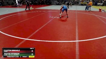 110 lbs Cons. Round 3 - Clayton Birkholz, HLWW vs Paxton Peterson, Dassel-Cokato-Litchfield