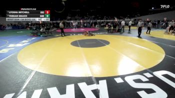 3A Boys 126 lbs Semifinal - Lyosha Mitchell, Creswell Boys vs Tobijah Mauck, Banks Boys