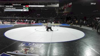 126 lbs Cons. Round 1 - Korben Nolle, Bear Creek vs Evan Reed, Cordova