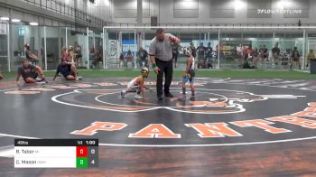 49 lbs Quarterfinal - Braxton Taber, Michigan vs Carter Mason, Iowa Hammers