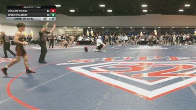 106 lbs Consi Of 32 #2 - Declan Rickel, WA vs JeveN Palmeri, NC
