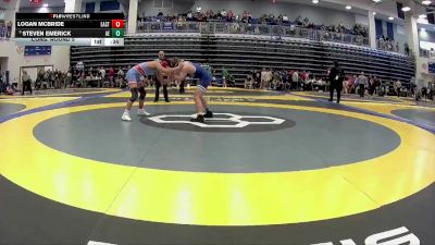144 lbs Cons. Round 5 - Logan McBride, Eastwood vs Steven Emerick, Allen East