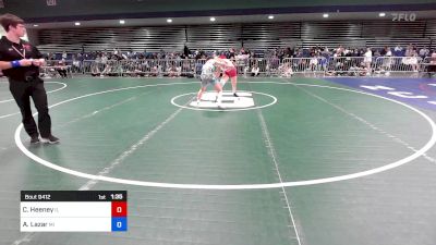 132 lbs Round Of 16 - Claudia Heeney, IL vs Alexis Lazar, MI