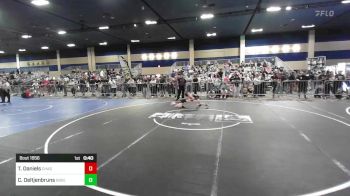 65 lbs Consi Of 4 - Taze Daniels, Chagolla Trained vs Colton Oeltjenbruns, Green River Grapplers