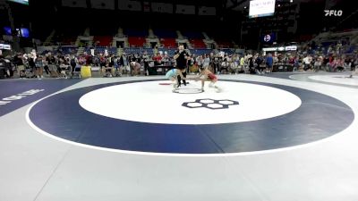 95 lbs Cons. Sub-rd Of 16 - Makenley Harker, OH vs Mia Pardo, NC