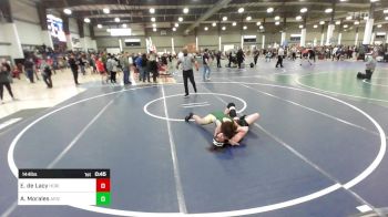 144 lbs Consolation - Ethan De Lacy, Horizon vs Anthony Morales, Arizona College Prep