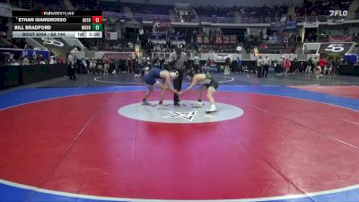 6A 144 lbs Quarterfinal - Ethan Giangrosso, Gulf Shores vs Bill Bradford, Mountain Brook