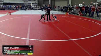 55 lbs Champ. Round 1 - Brody Gallagher, Blaine vs Patrick Bergstrom, Mahnomen-Waubun