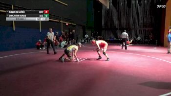 132 lbs Round 2 - Braxton Hass, Atlantic vs Colin Shatek, NH/TV
