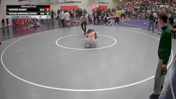 126 lbs Champ. Round 3 - Giovani Rodriguez-Cepeda, Rogers vs Hunter Danks, Mountain View